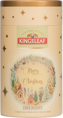 Чай листовой Kings Leaf Рождественский венок Восторг (50г)