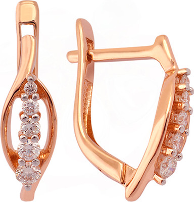 Серьги из красного золота Кристалл CC14800226773 (с фианитами)