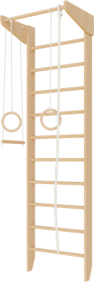 Шведская стенка Крепыш 01ТР (базовая комплектация, лак)