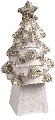Световая фигурка Luazon Lighting Елочка белая / 10454686