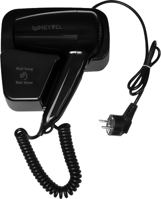 Фен настенный Meyvel MF4-1300 (черный)