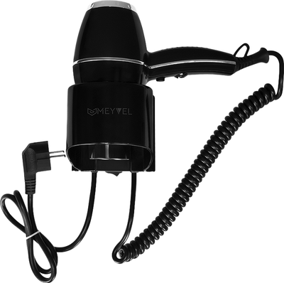 Фен настенный Meyvel MF7-1800 (черный)