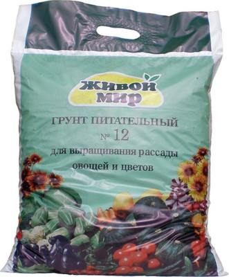 Грунт для растений Живой мир №12 (10л)