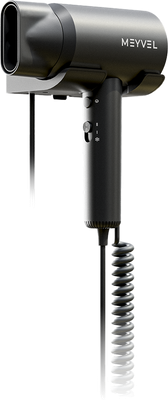 Фен настенный Meyvel MF10-1600 (черный)