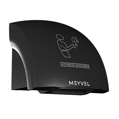 Сушилка для рук Meyvel MH1-1800P1 (черный)
