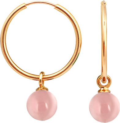 Серьги из красного золота Кристалл CH78500226773 (с кварцем)