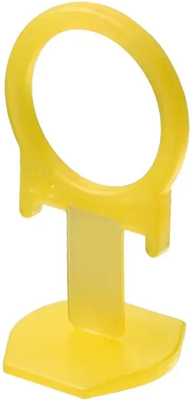 Клипсы для выравнивания плитки Пластик Руси СВП Кольцо 1.0мм (100шт, желтый)