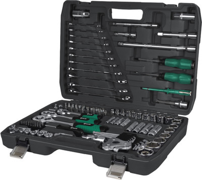 Универсальный набор инструментов БелАК Хром БАК07073 (121 предметов)