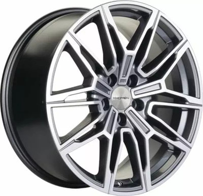 Литой диск Khomen KHW1904 Audi/VW 19x8.5" 5x112мм DIA 66.6мм ET 30мм (Gray FP)