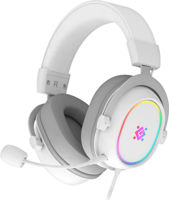 Наушники-гарнитура Defender Halo / 62560 (белый)