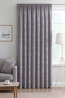 Комплект штор Soft Lines Мрамор 1828-7 200x260 (2шт, серый)