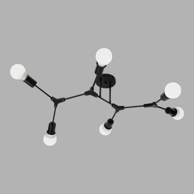 Потолочный светильник INhome Loft Arm-6E27-BL 6хЕ27 / 4690612065144