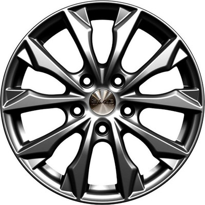 Литой диск SKAD Нагоя 16x6" 5x110мм DIA 63.35мм ET 45мм Графит