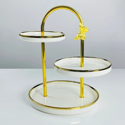 Ваза-этажерка Lenardi Лазурит 133-467