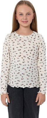 Лонгслив детский Mark Formelle 127885 (р.122-60, цветочки на молочном)