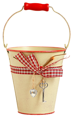 Кашпо Take It Easy Ведерко Рустад / 10547461 (бежевый)
