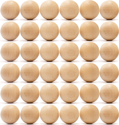Набор заготовок для творчества Брестская Фабрика Сувениров Деревянные шары / ball35_x36 (36шт)