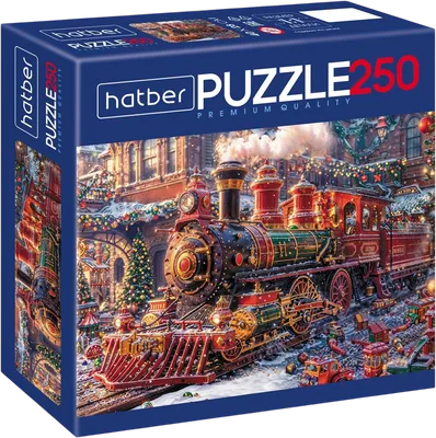 Пазл Hatber Premium. Сказочный паровоз / 250ПЗ3_32840 (250эл)