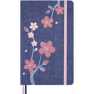Блокнот Moleskine Limited Edition Sakura Large LESU08QP060 (синий)