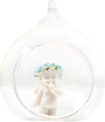 Шар новогодний Sima-Land Ангелок в шаре / 1065517