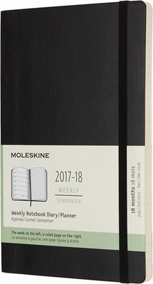 Еженедельник Moleskine Academic Soft WKNT Large DSB18WN3 (черный)