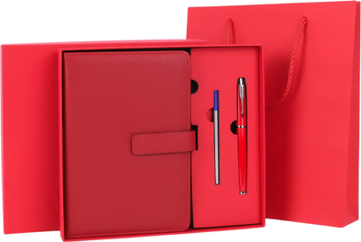 Подарочный набор Brauberg Ежедневник, ручка, стержень, подарочный пакет / 116851