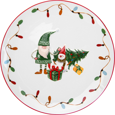 Тарелка столовая обеденная Fissman 0382