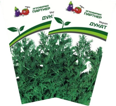 Набор семян Агрофирма Партнер Укроп Дукат (2шт)