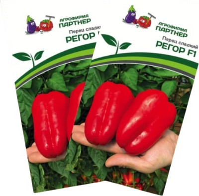 Набор семян Агрофирма Партнер Перец сладкий Регор F1 (2шт)
