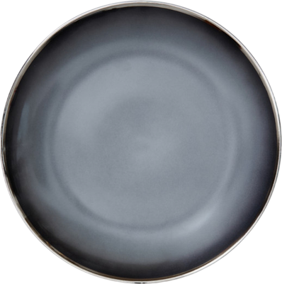 Тарелка столовая обеденная Fissman Elegante Gray / 13713