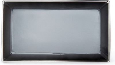 Тарелка столовая обеденная Fissman Elegante Gray / 13716