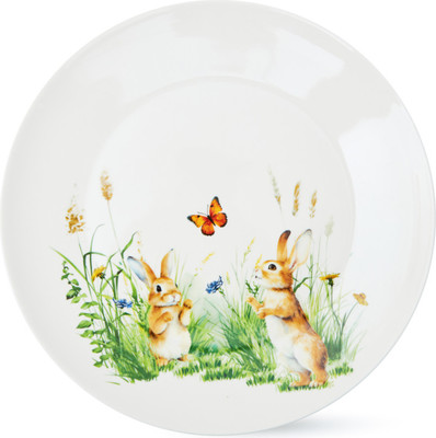 Тарелка столовая обеденная Fissman Rabbit / 13720