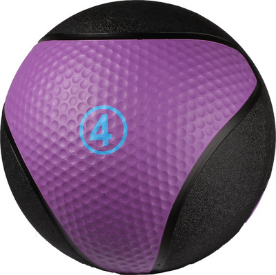 Медицинбол Indigo Sport 9056 HKTB (4кг, фиолетовый)