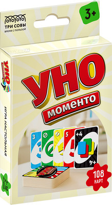 Настольная игра Три совы Уно Моменто / НИ_67061
