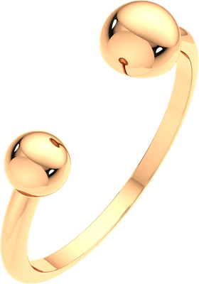 Кольцо из розового золота ZORKA 200141.9K.R (р.15)