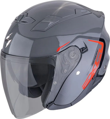 Мотошлем Scorpion Exo Exo-230 Cit-E (XL, серый/красный)