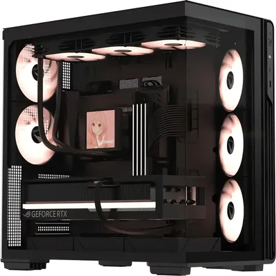 Корпус для компьютера Formula Crystal Z7 PA (черный, без БП)