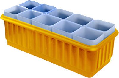 Набор горшков для рассады Радиан Рассадник цветной (10шт)