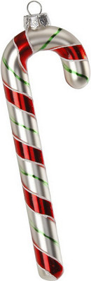 Елочная игрушка Inge's Christmas Figural Glass Ornaments Карамельная трость / 64169H600