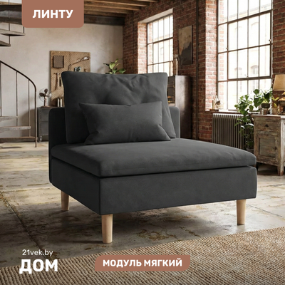 Модуль мягкий Mio Tesoro Линту Lintu Ach (Ultra Grafit)