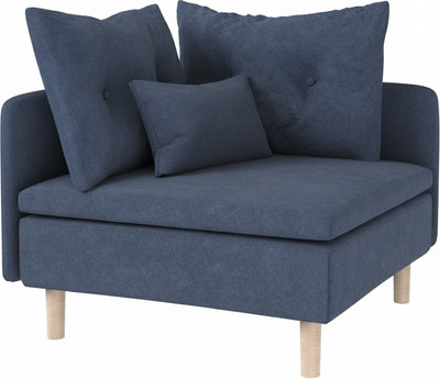 Кресло мягкое Mio Tesoro Угловое Линту Lintu Rog (Prince Ocean)