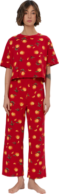 Пижама Mark Formelle 592444 (р.164/170-92-98, мандарины на красном)