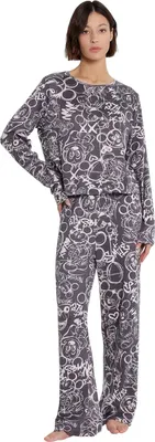 Комплект домашней одежды Mark Formelle 592468-1 (р.164/170-104-110, граффити на графите)