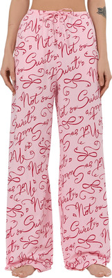Штаны домашние Mark Formelle 532410 (р.164/170-98, текст на розовом)