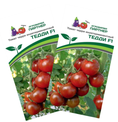 Набор семян Агрофирма Партнер Томат Тедди F1 (5шт)