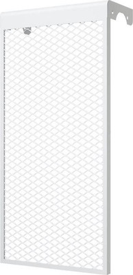 Экран для радиатора Ventale С сеткой 3 секции 290x610x140мм (белый)