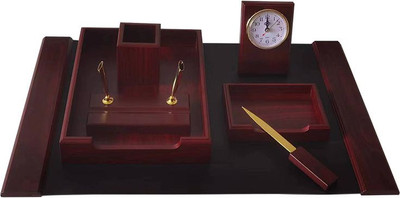 Настольный набор Wenzhou Bochenxuan Crafts 558373 (7пр, красное дерево)