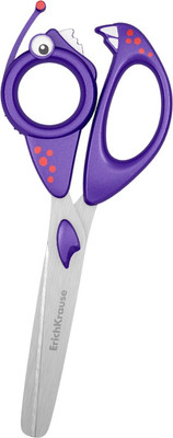 Ножницы канцелярские Erich Krause Sea Friends Devilfish Less Effort / 60872