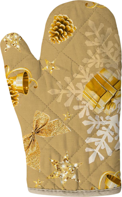 Рукавица-прихватка Миланка Vse Doma 60320-1 Сказочное Рождество