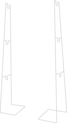 Подставка для фитосветильника Garden Show h30/60/90см